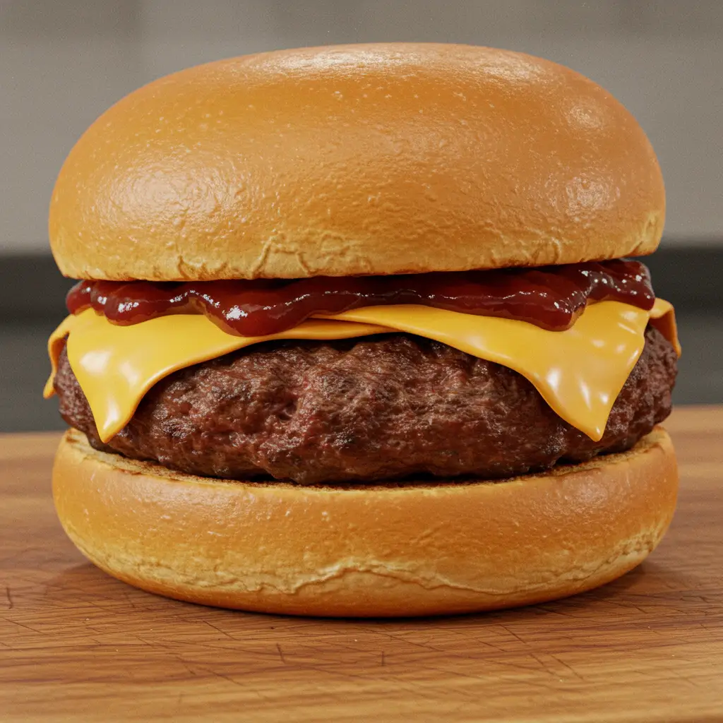 Hambúrguer de Frango com Barbecue de Framboesa: Super Saudável!