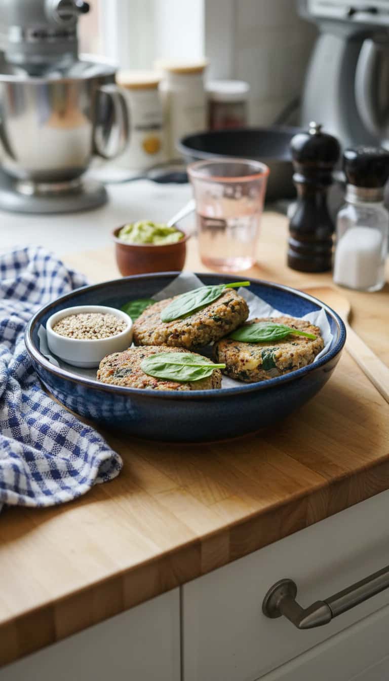 Hambúrguer de Lentilha Caseiro