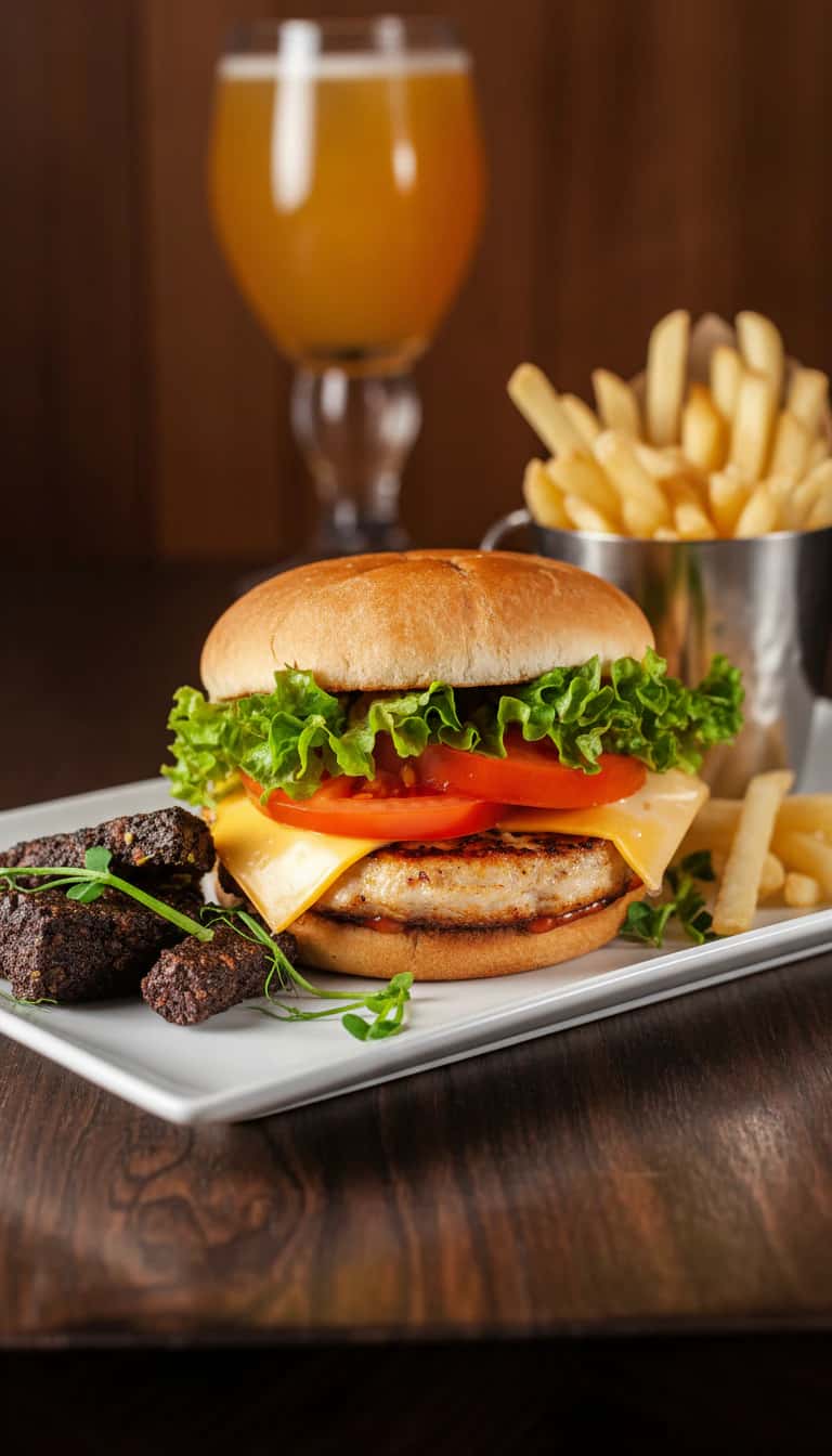 Hambúrguer Toscano Super Saudável