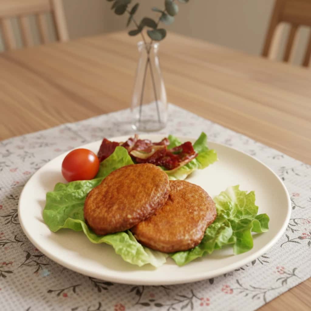 Hambúrguer de Soja Super Saudável