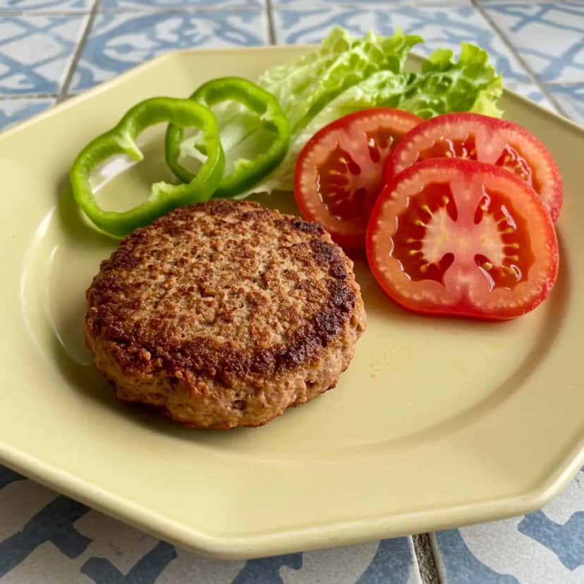 Hambúrguer Vegetariano Delicioso
