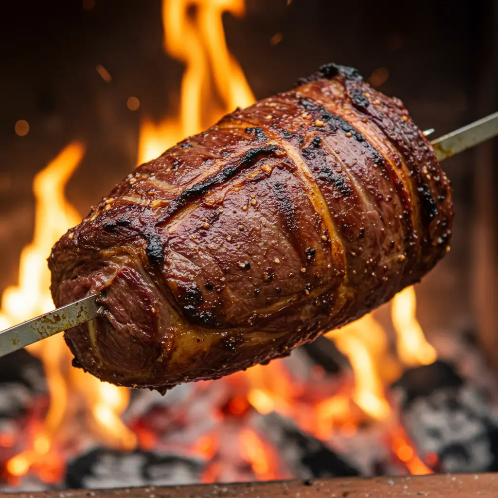 Lagarto Recheado ao Molho de Cerveja