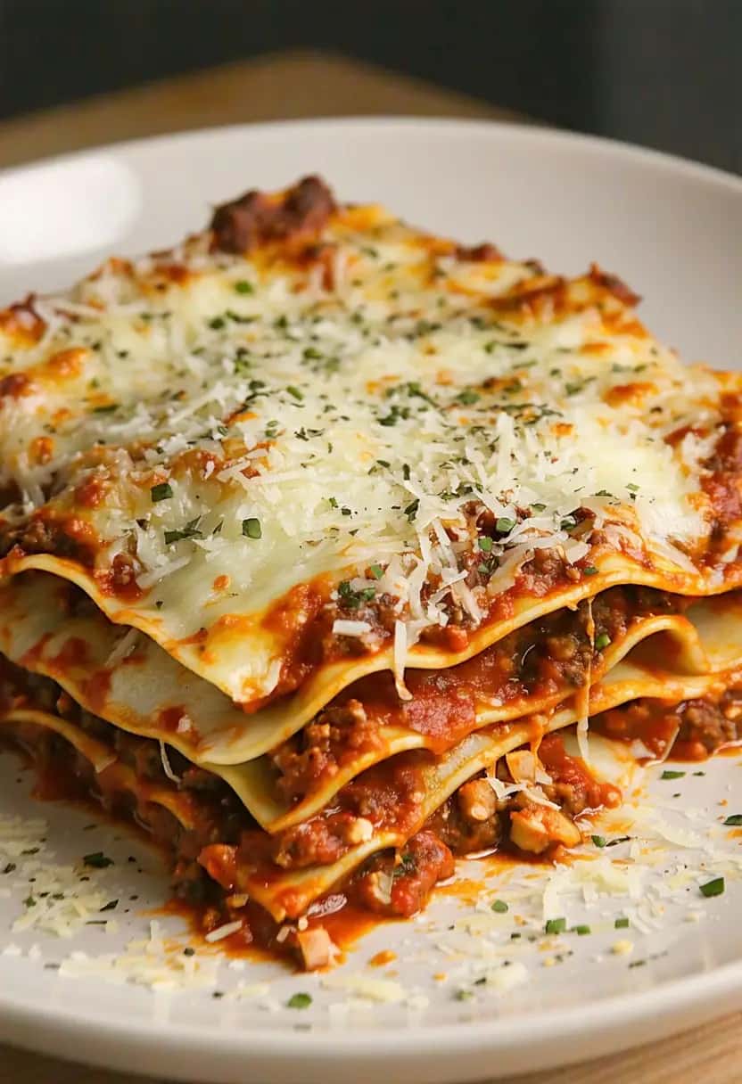 Lasanha de Queijo Nutritiva