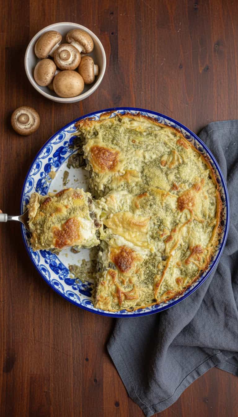 Lasanha Verde Vegana