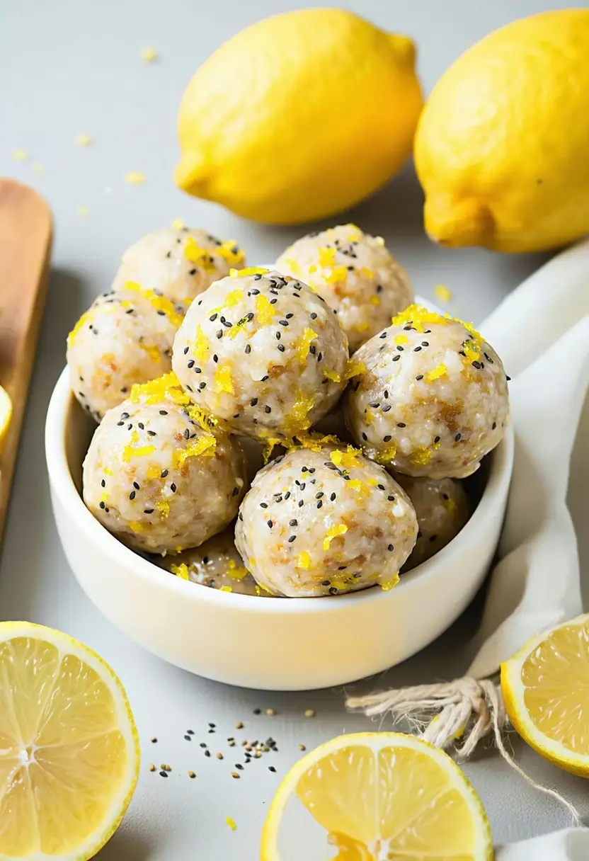 Bolinhas de Limão & Papoula: Receita Perfeita