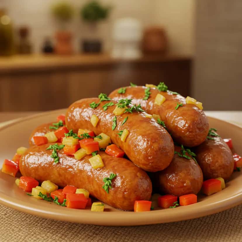 Linguiça de Frango Fit: Super Saudável!