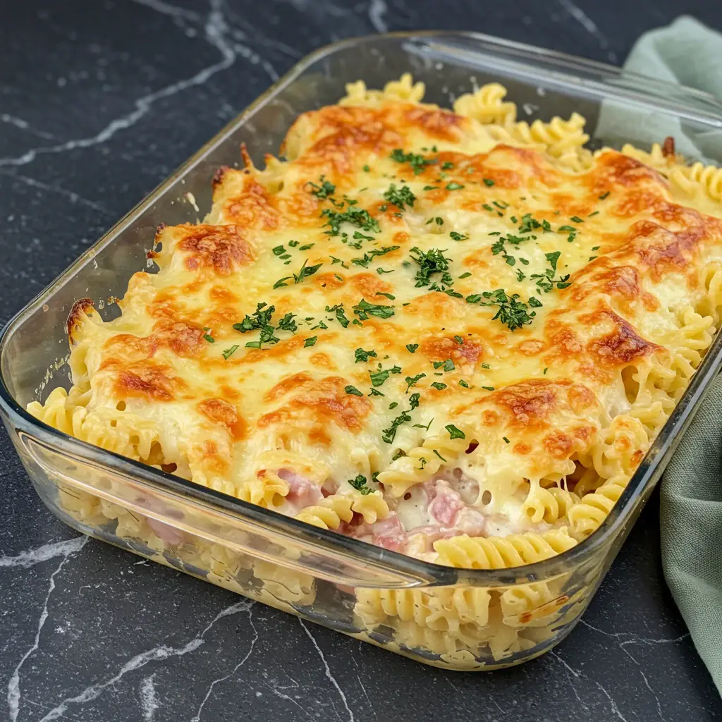 Macarrão Parafuso Gratinado na Panela de Pressão