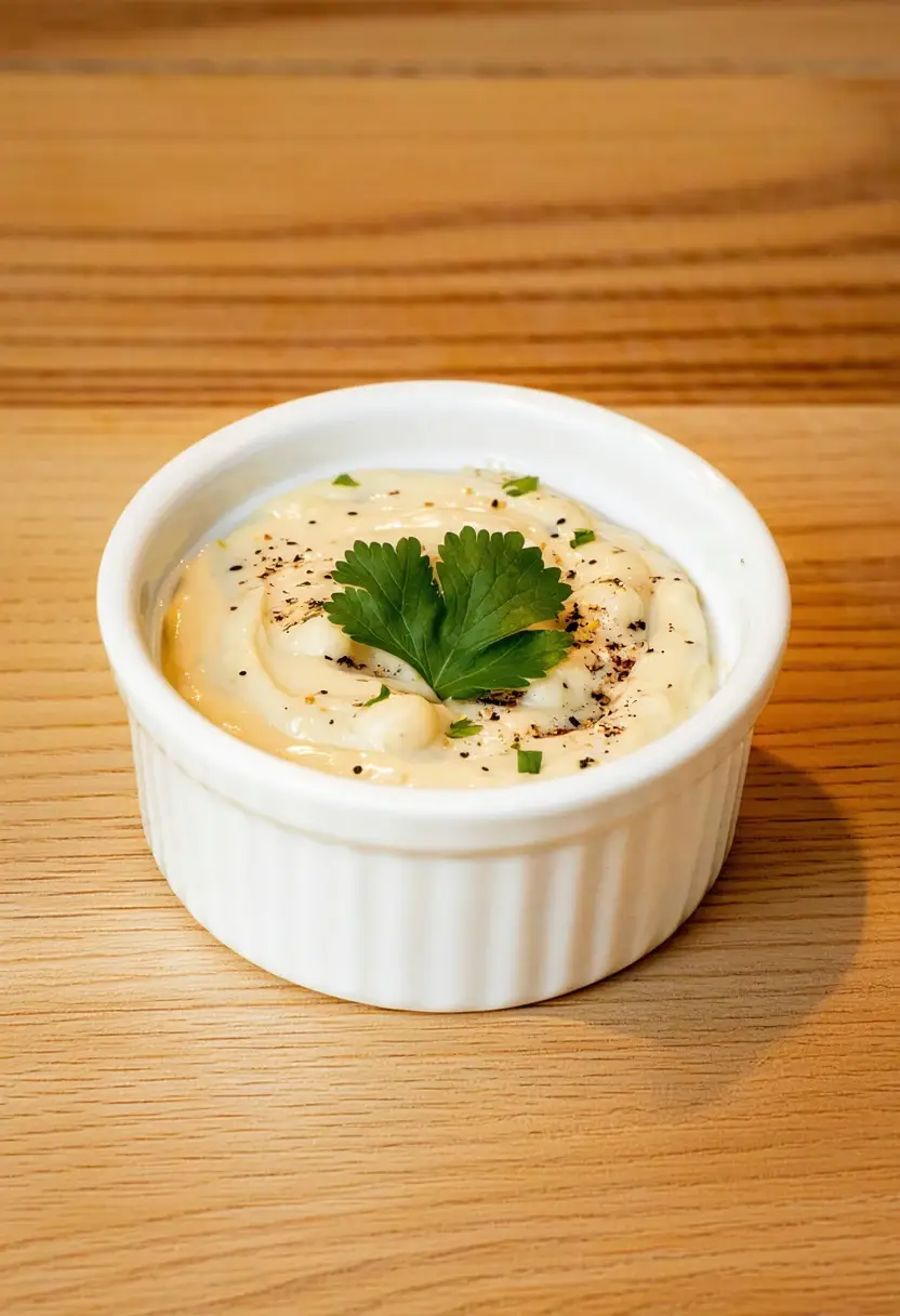 Maionese de Grão-de-Bico Caseira