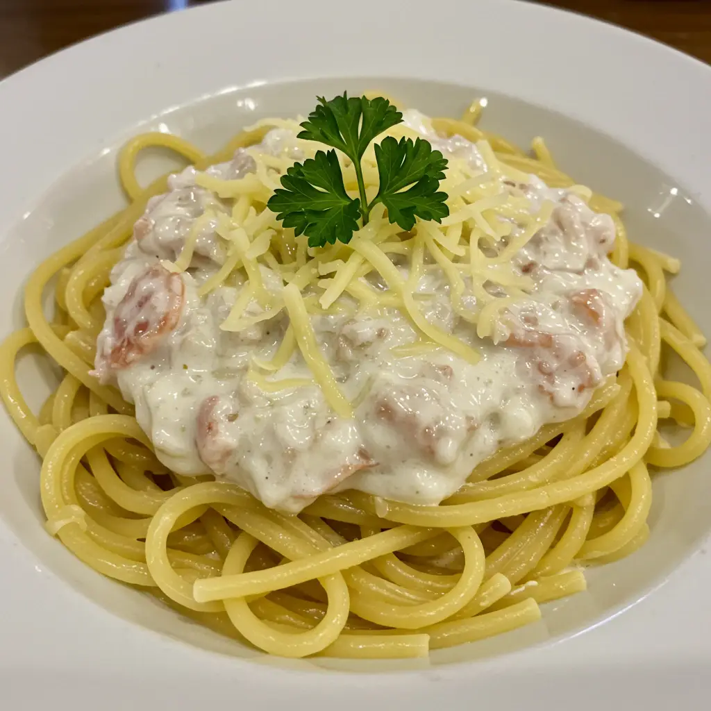 Carbonara Nutritiva: Equilíbrio Perfeito