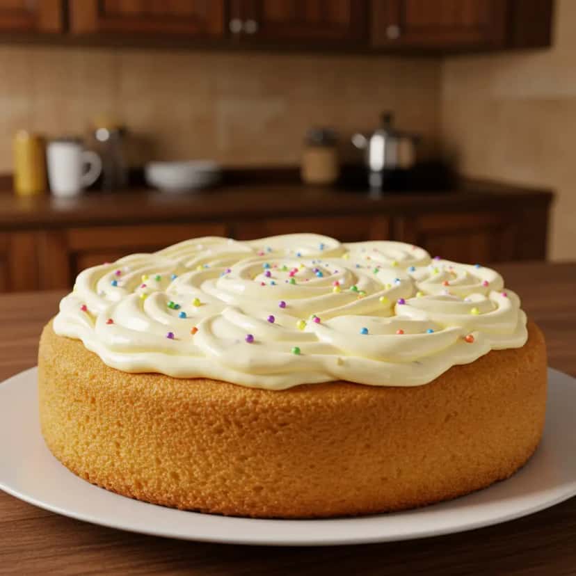 Massa de Bolo de Aniversário Perfeita