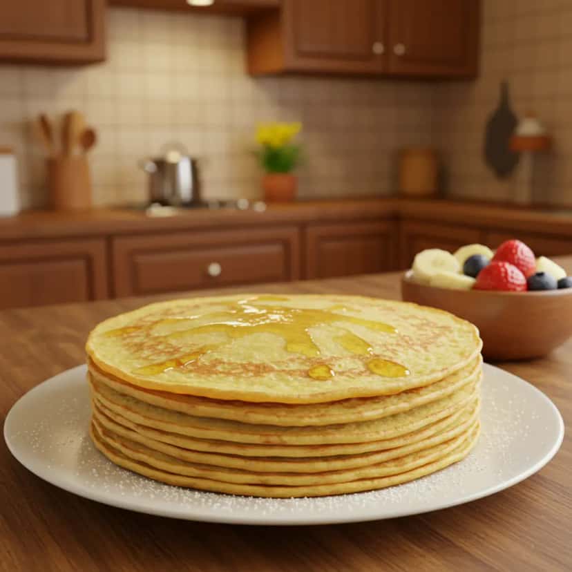 Panquecas Veganas Caseiras