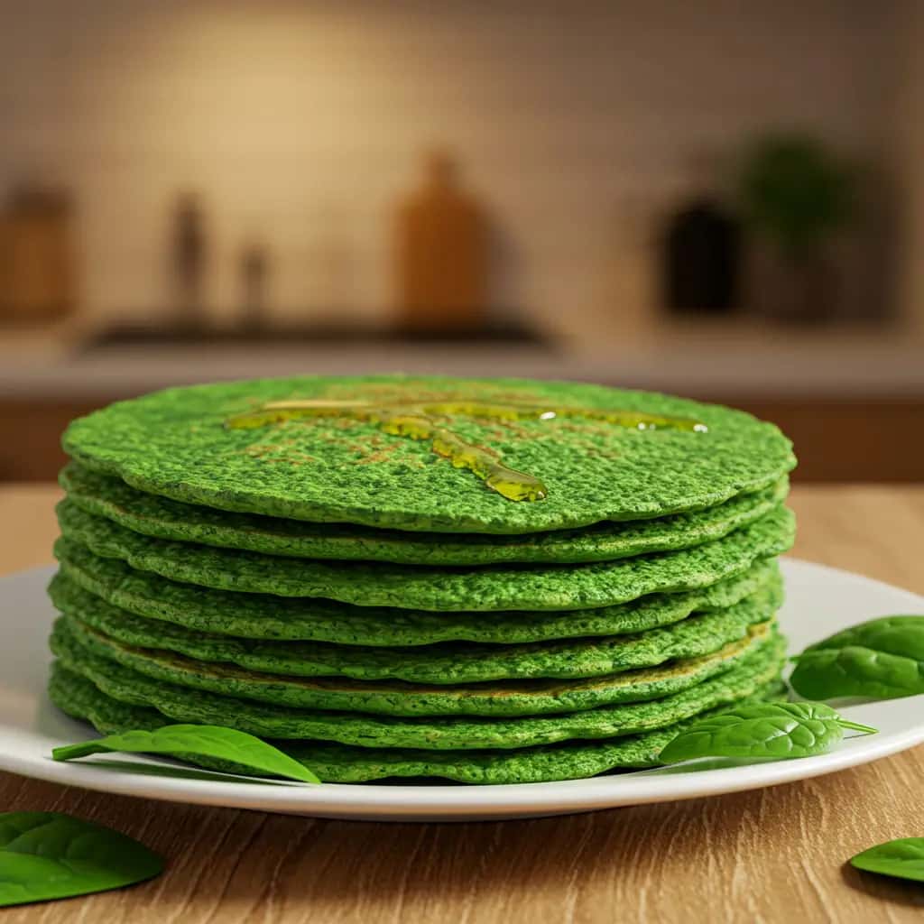 Panquecas de Espinafre Deliciosas