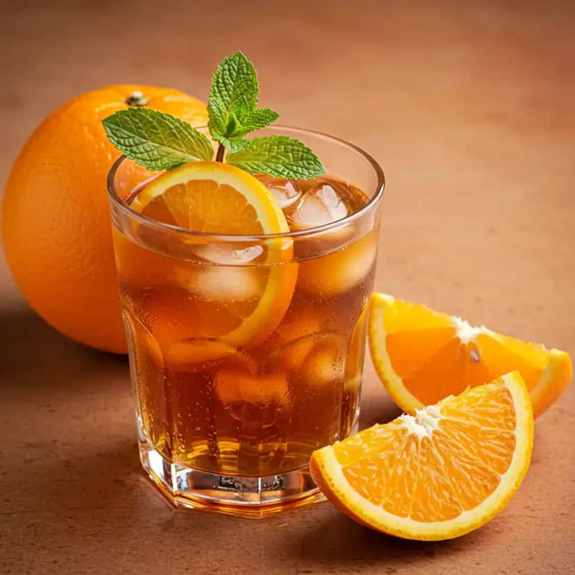 Mate Gelado com Laranja: Perfeito Equilíbrio