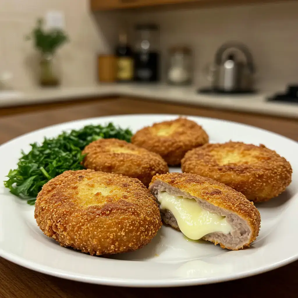 Medalhão de Carne Moída Caseiro