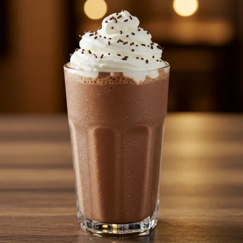 Milkshake de Chocolate Cremoso e Delicioso