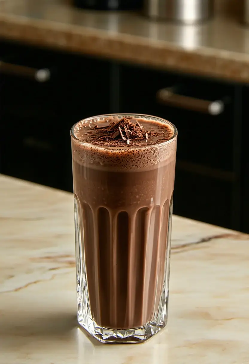 Milkshake de Chocolate Vegano: Perfeito