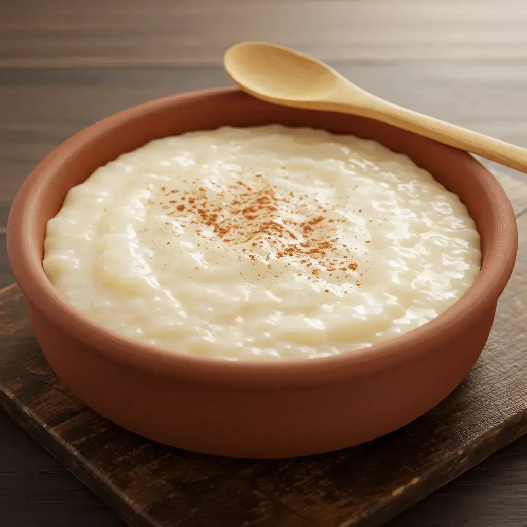 Mingau de Tapioca Cremoso com Coco