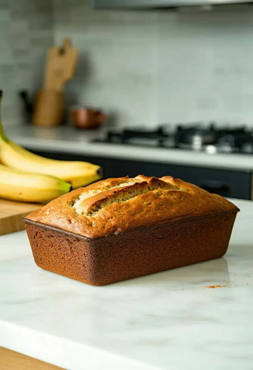 Pão de Banana Caseiro