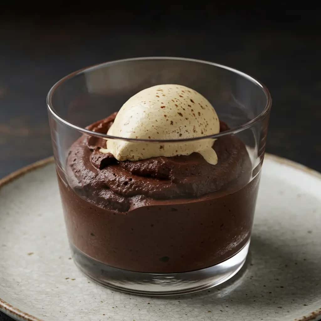 Mousse de Chocolate e Café