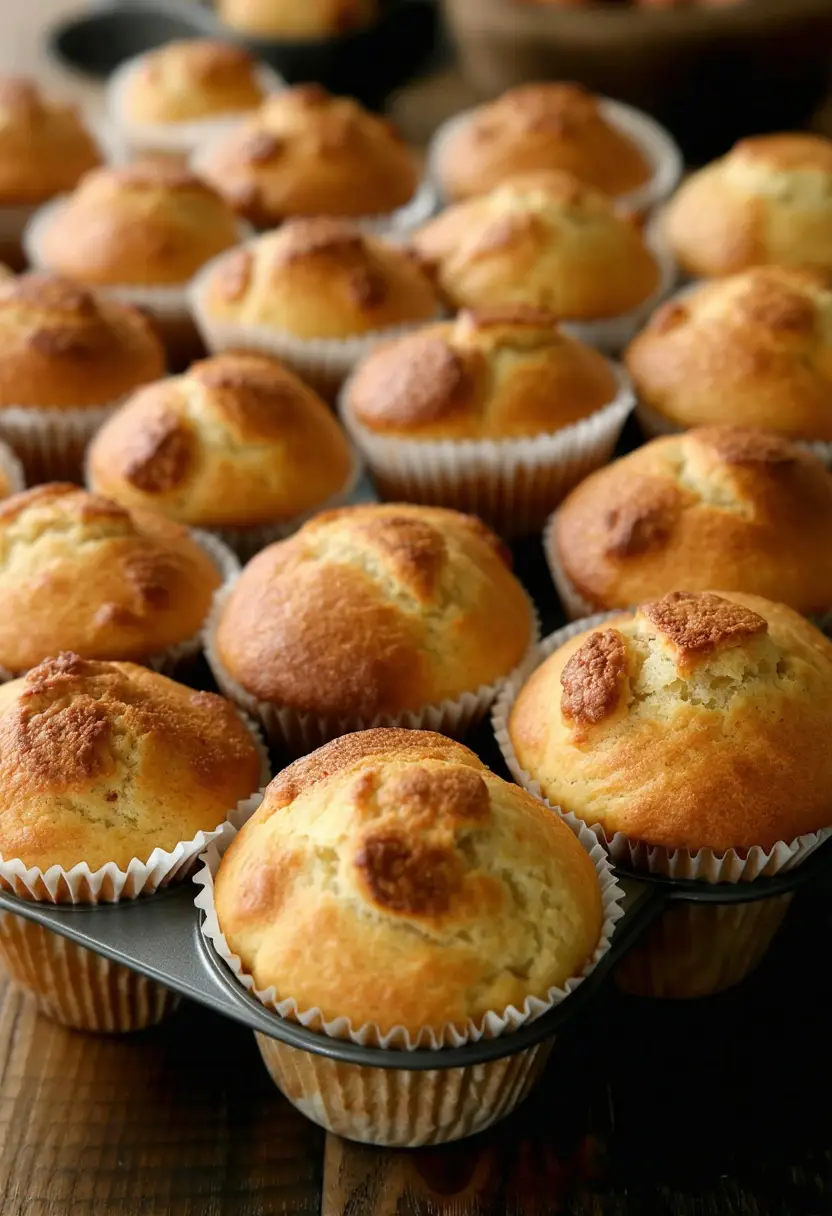 Muffin de Banana Caseiro