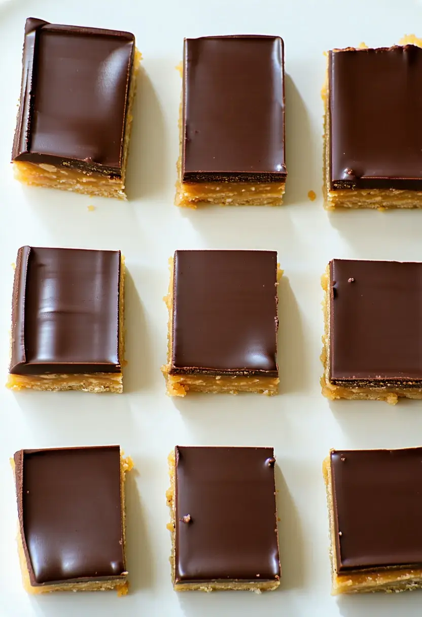 Barras de Manteiga de Amendoim Perfeitas