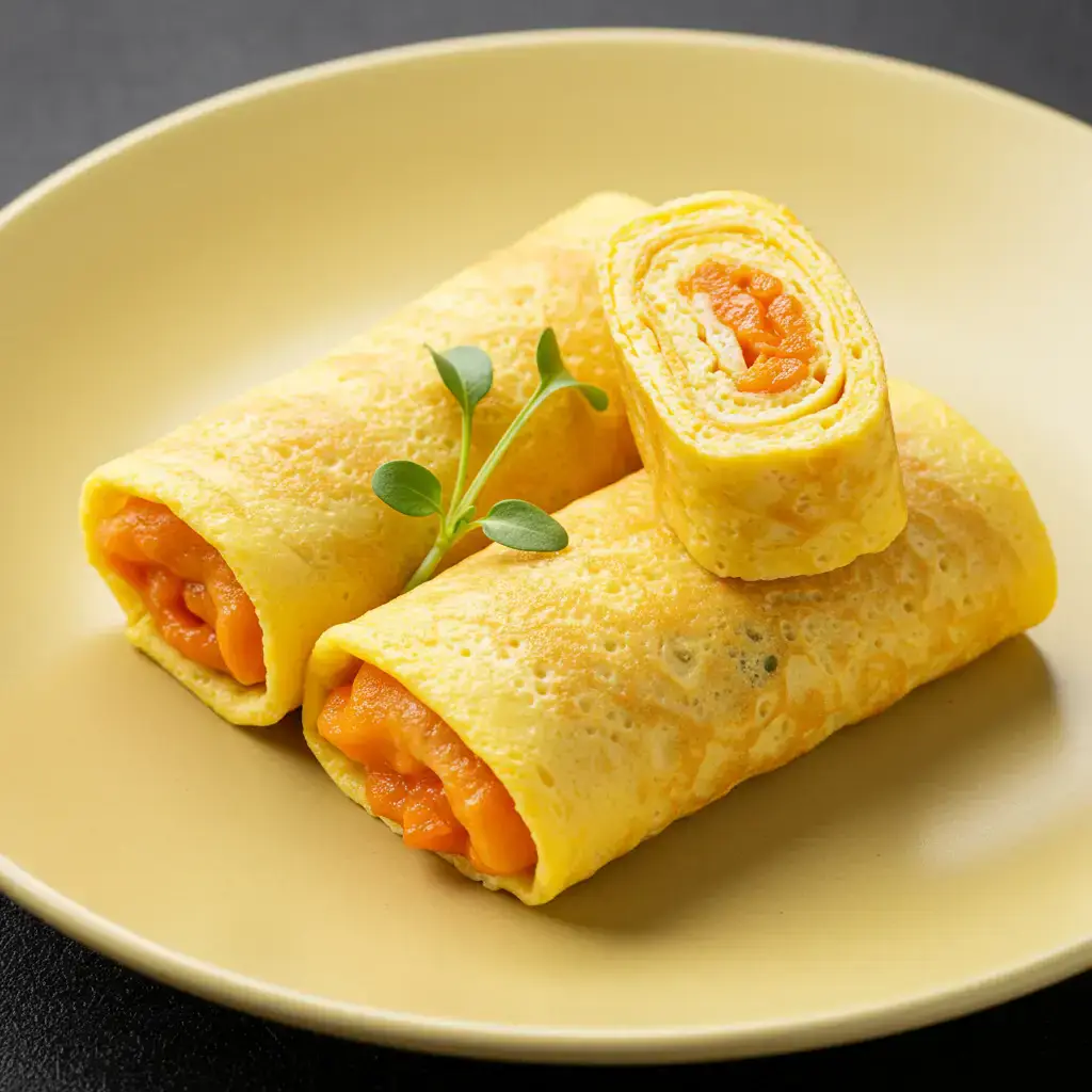 Omelete Rolê com Ovas: Sabor Autêntico