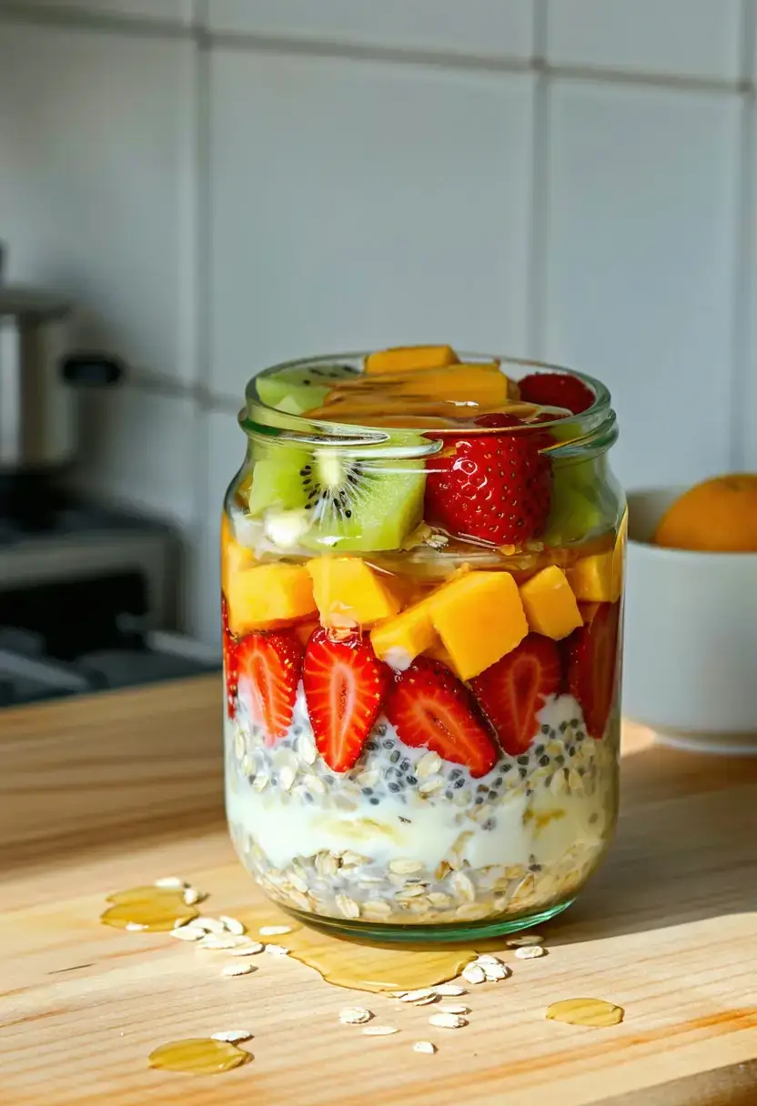 Overnight Oats Veganos Perfeitos