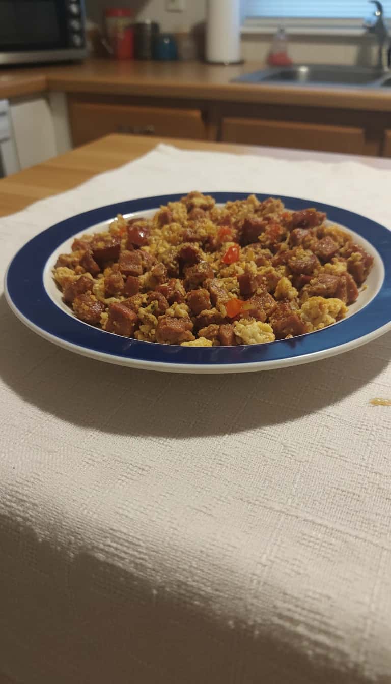 Ovos Mexidos com Calabresa Power