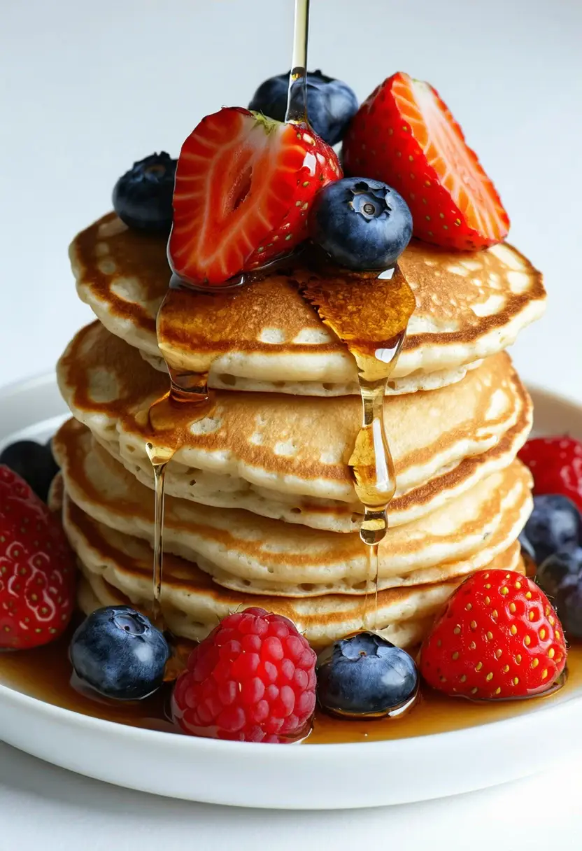 Panquecas Veganas Super Saudáveis