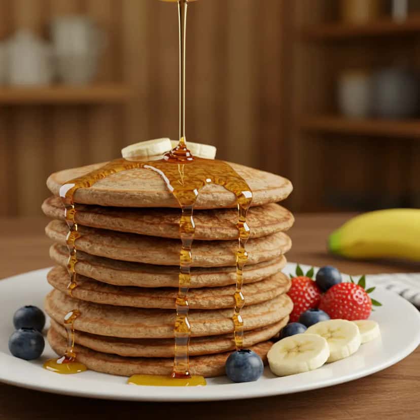 Panquecas Integrais Nutritivas