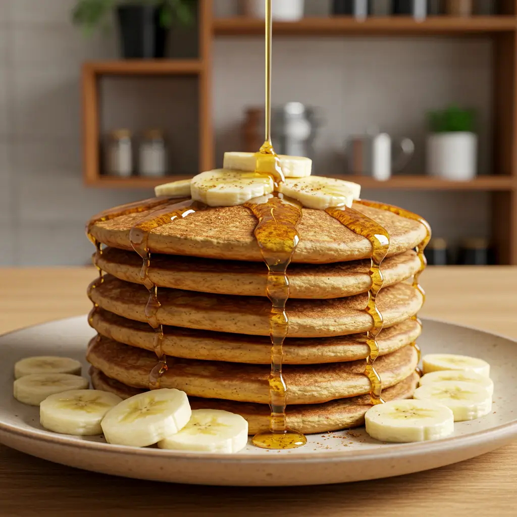 Panqueca de Aveia e Banana: Econômica e Deliciosa