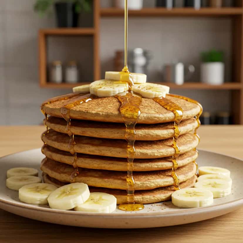 Panqueca de Aveia e Banana: Econômica e Deliciosa