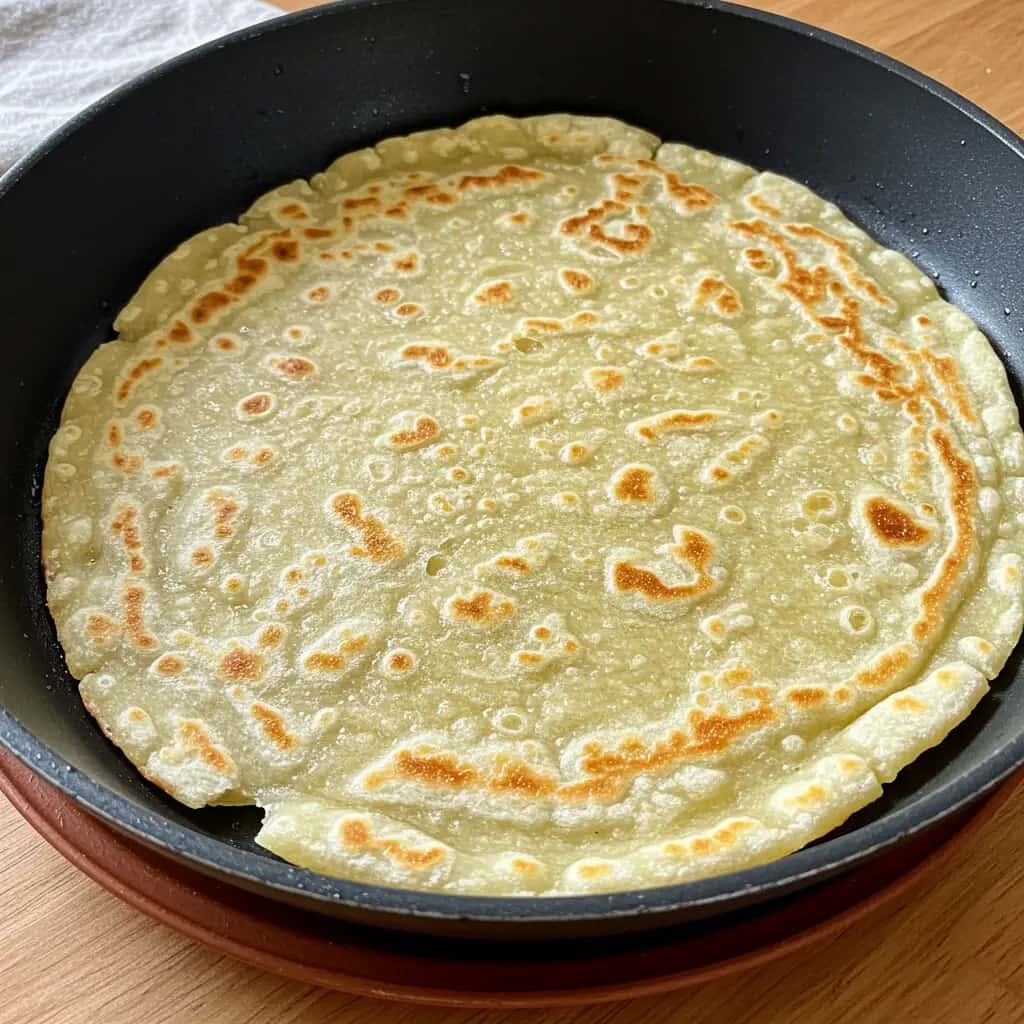 Pão de Queijo Caseiro na Frigideira