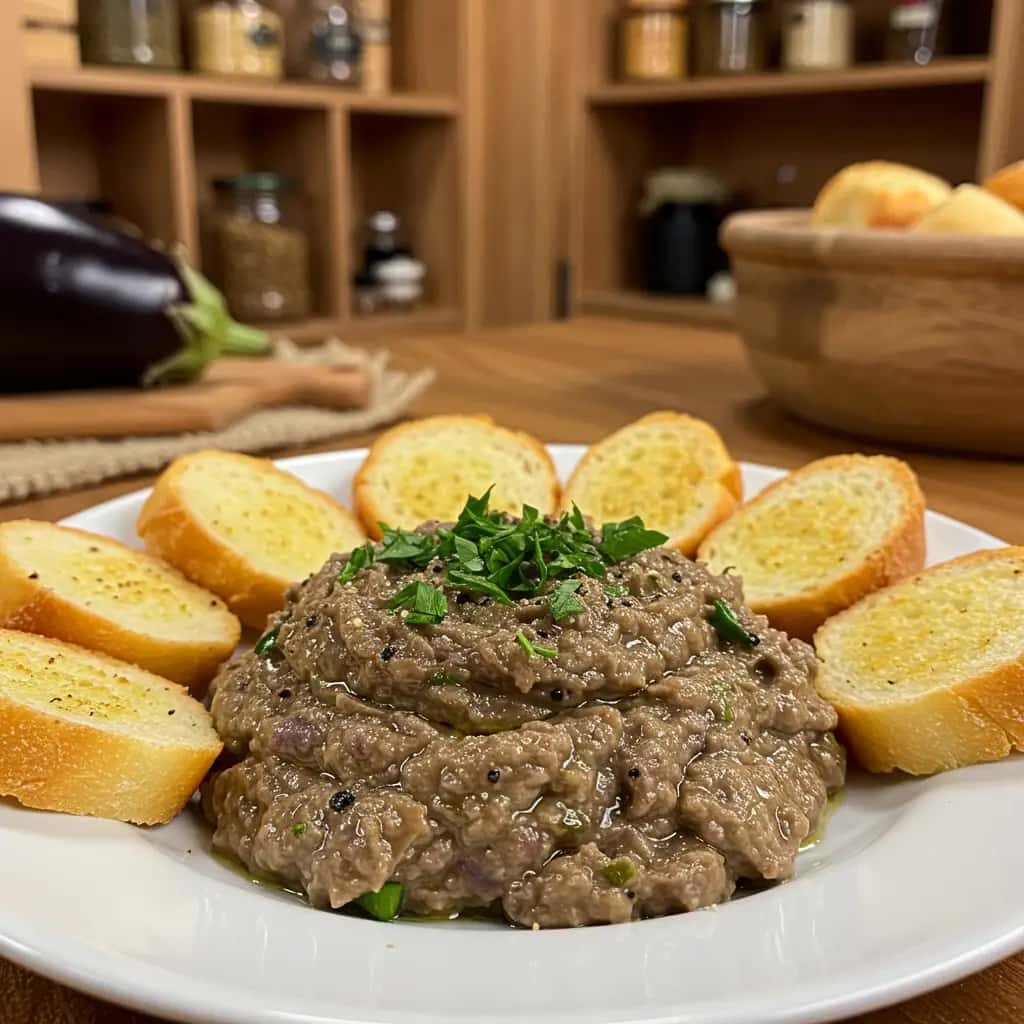 Pasta de Berinjela Caseira