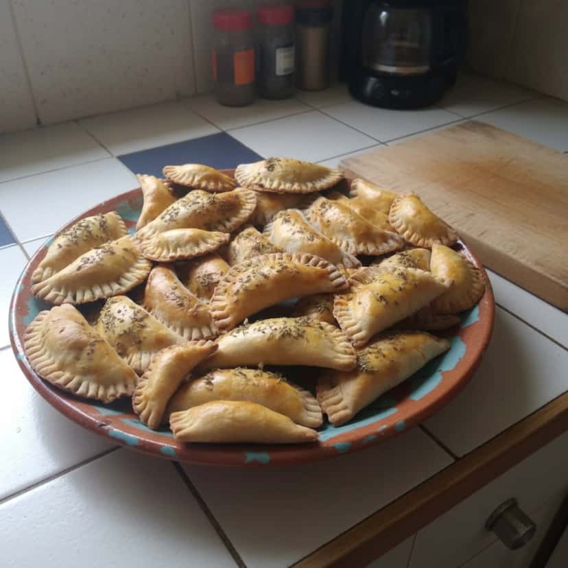 Pastelzinho Assado Caseiro