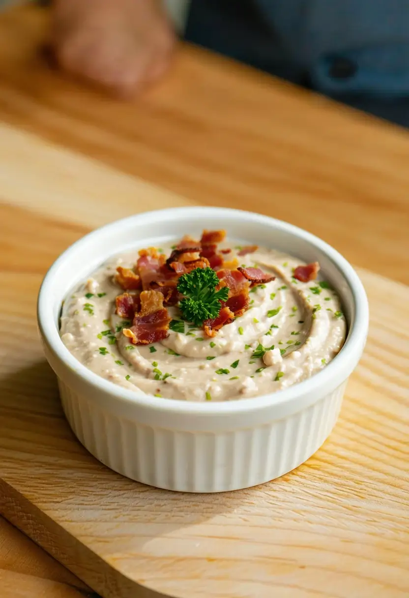 Patê de Bacon Cremoso e Caseiro