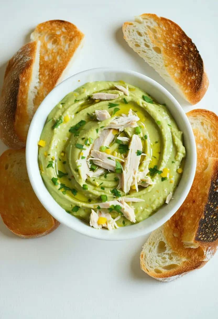 Patê de Frango com Abacate: Experiência Incrivel