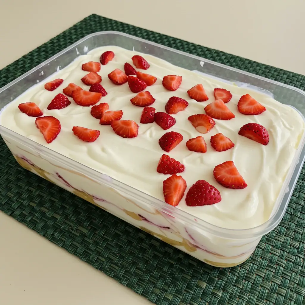 Pavê Clássico de Morangos