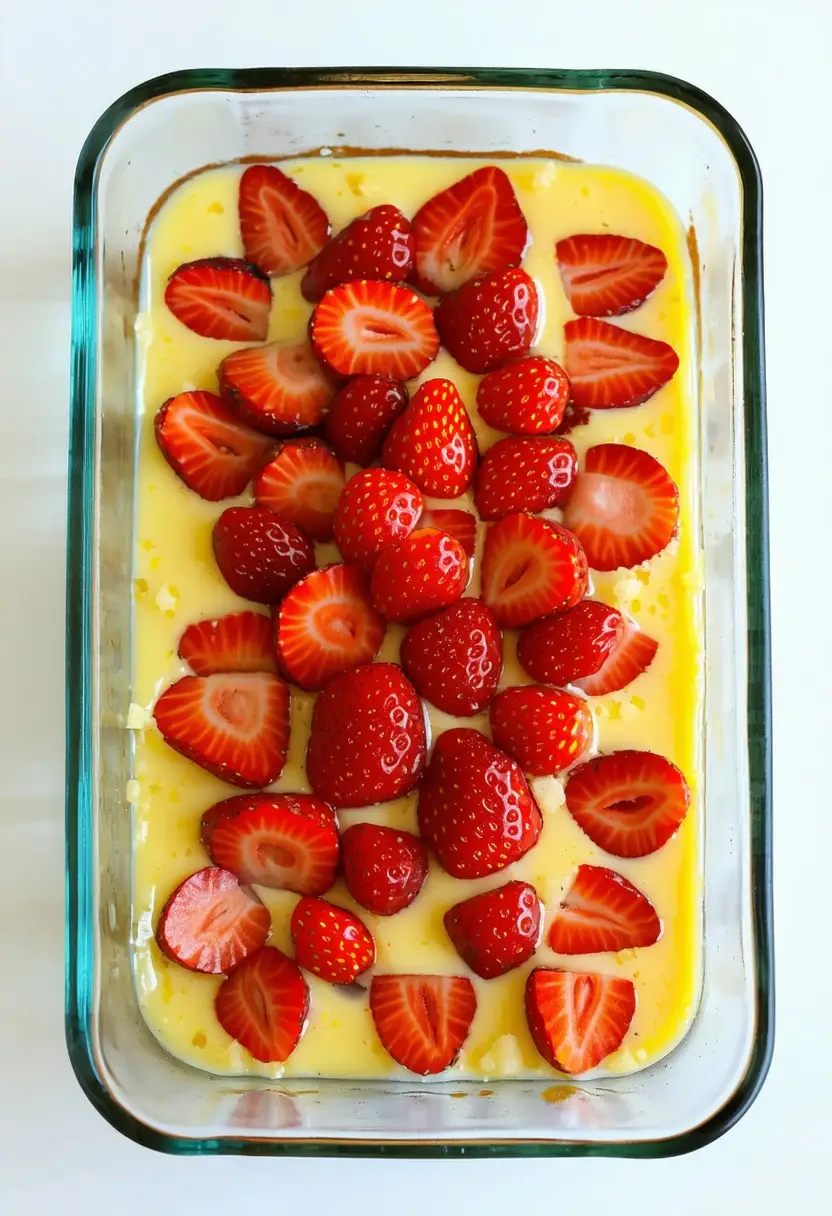 Pavê de Bolacha Maizena com Morango: Delicioso