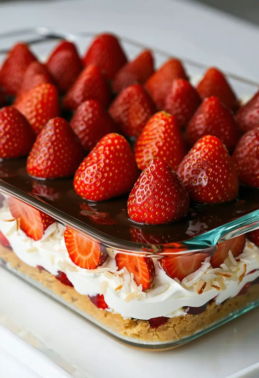 Pavê de Morango Caseiro