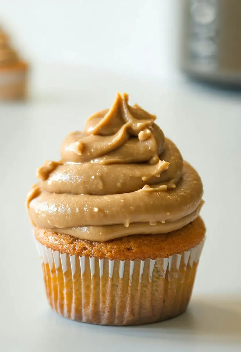 Cupcakes de Manteiga de Amendoim Caseiros