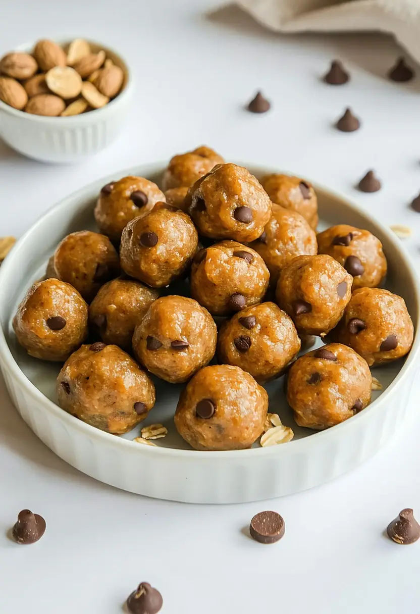 Bolinhas de Energia de Amendoim Super Práticas