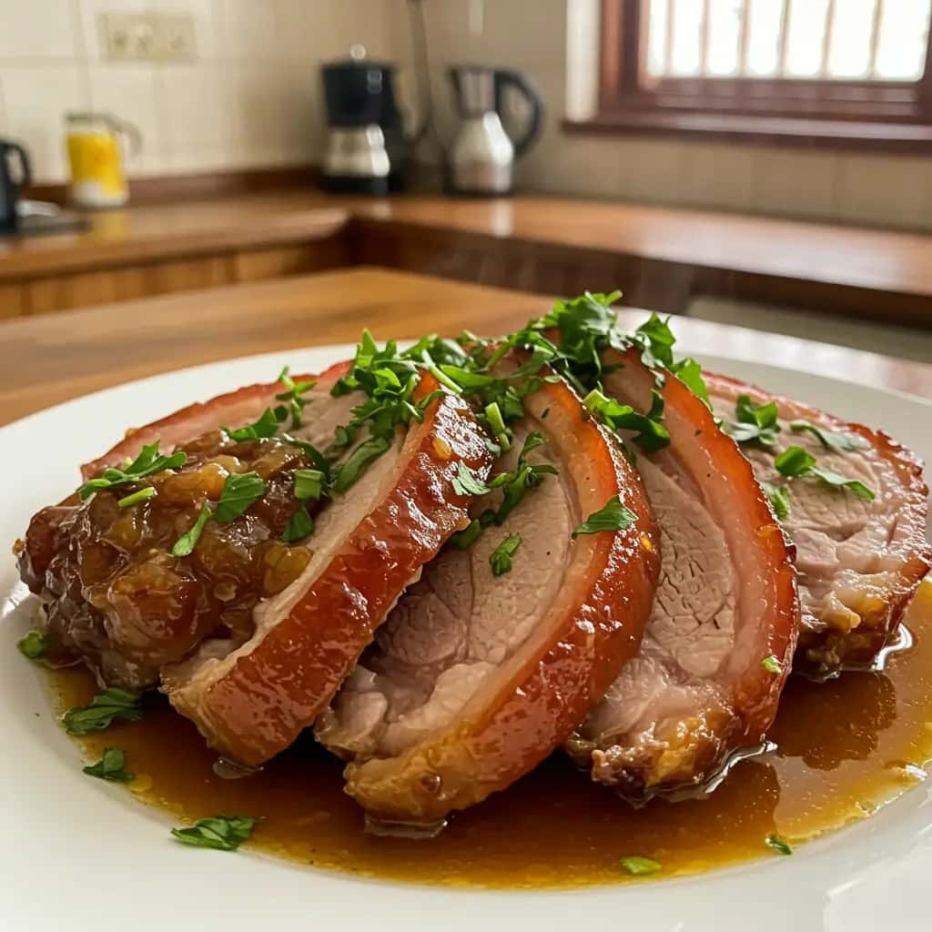 Pernil Caseiro: Momento especial em família