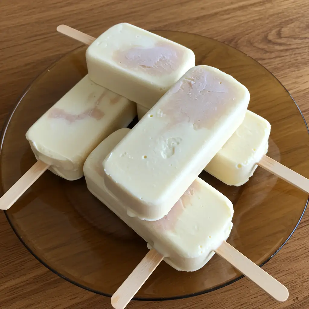 Picolés de Banana: Textura Cremosa