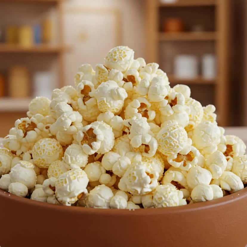 Pipoca 100% Vegetal: Caseira e Deliciosa