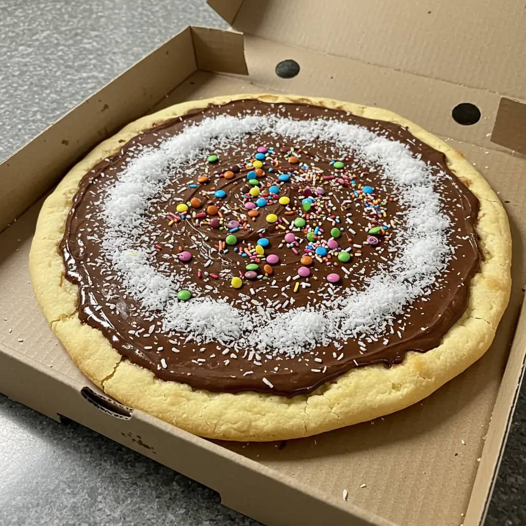 Pizza Crocante de Brigadeiro