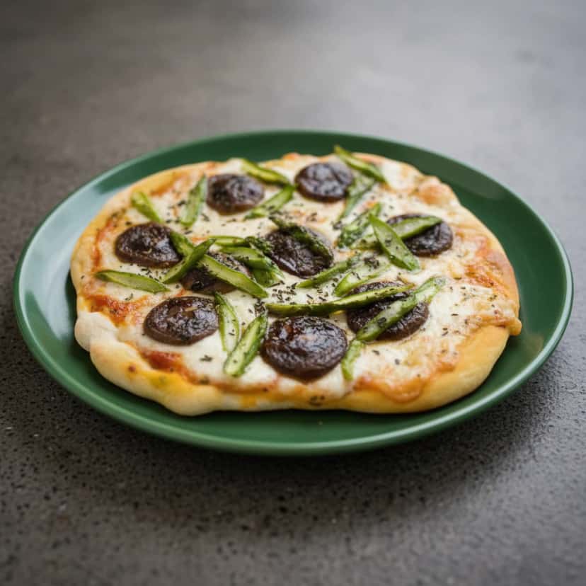 Pizza de Mussarela de Búfala Artesanal