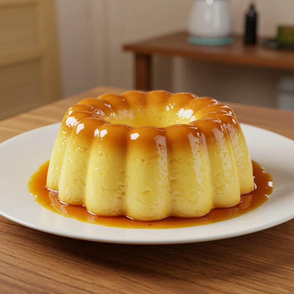 Pudim de Leite Condensado Super Prático