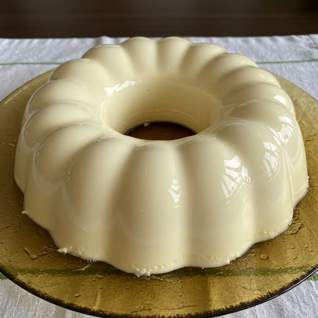 Pudim de Maria-Mole Caseiro