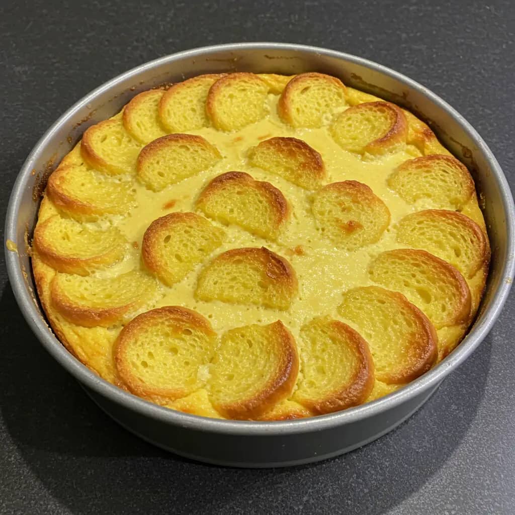 Pudim de Pão com Leite Condensado